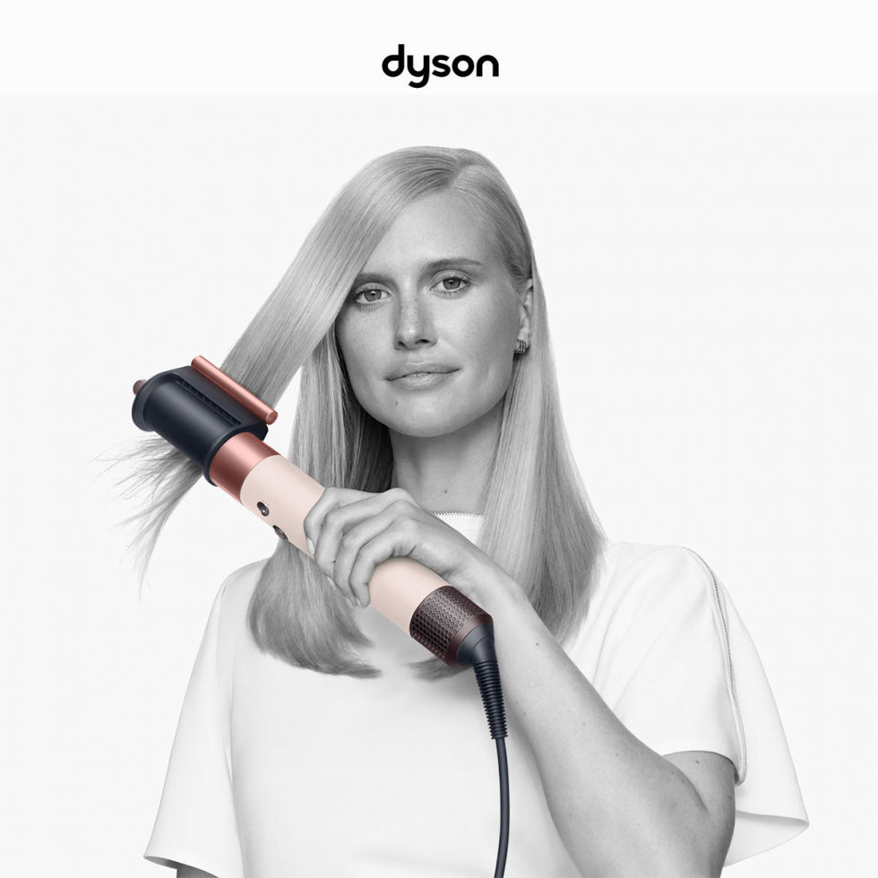 Dyson Airwrap™ Complete Long Multistyler & Hair Dryer + Styling Comb and Brush - Ceramic Pink/Rose Gold (Includes Travel Case & Extra Attachments)