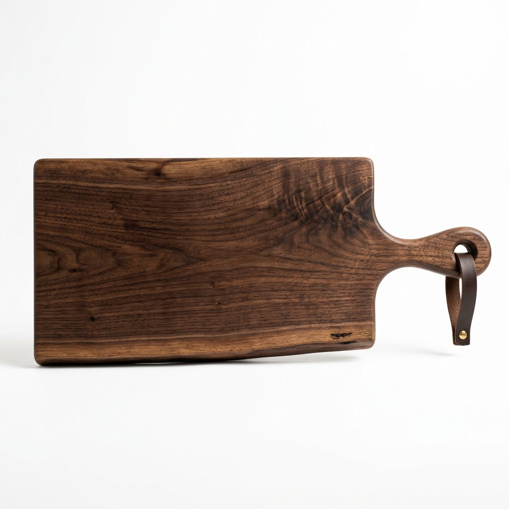 Besties Hand Crafted & More - Handcrafted Live-Edge Black Walnut Charcuterie Board