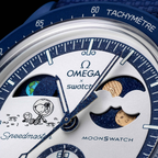 OMEGA x Swatch MoonSwatch Mission to Earthphase Moonshine Snoopy Gold Watch